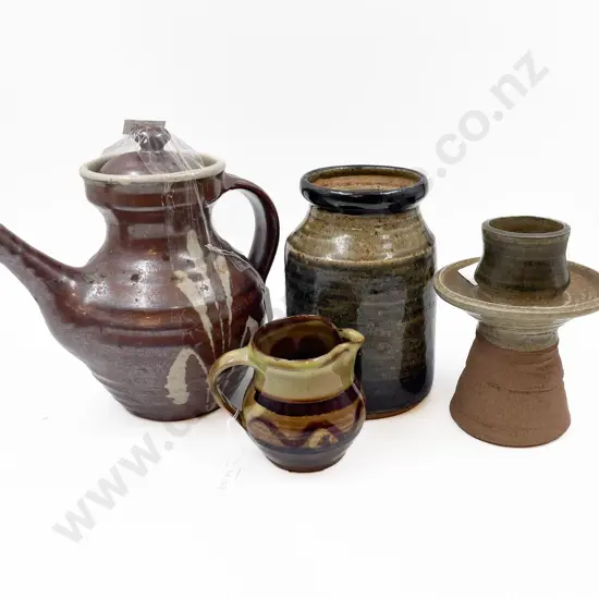 Four Pottery Pieces