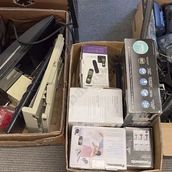 Three Boxes of Assorted Electronics