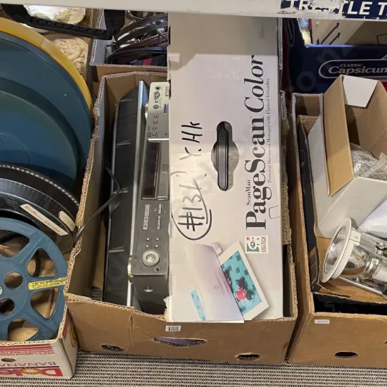 Three Boxes of Assorted Vintage and Other Electronics etc