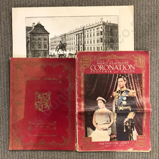 Illustrated London News "Winston Churchill" with Coronation Souvenir and Guide