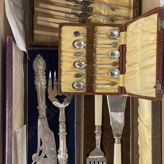 Quantity of Assorted Boxed Cutlery