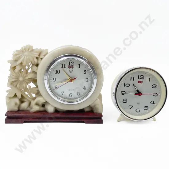Two Retro Alarm Clocks
