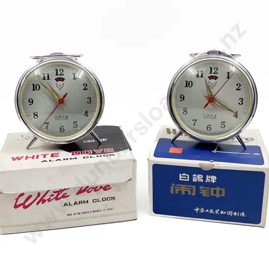 Two As New Retro Alarm Clocks