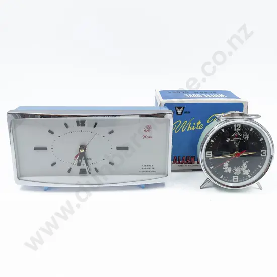 Two As New Retro Alarm Clocks
