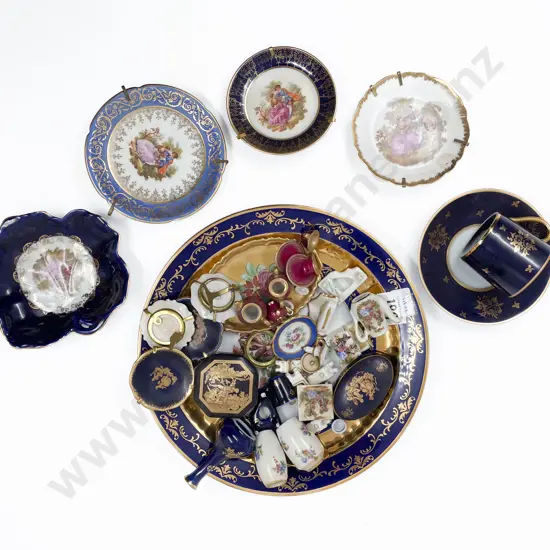 Quantity of Assorted Limoges Miniatures and China etc