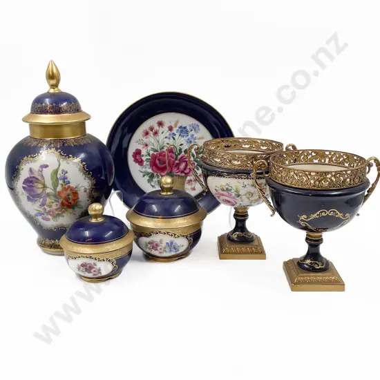 Small Quantity of Assorted China including Lidded Urn