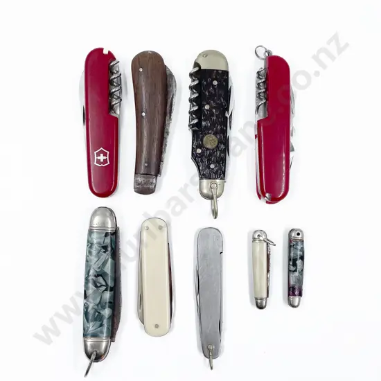 Small Collection of Assorted Pocket Knives