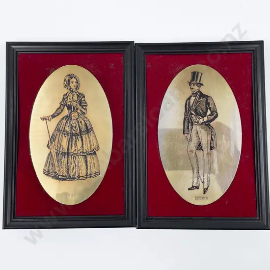Pair of S/S Portrait Engravings