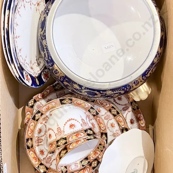 Box of Assorted Fancy China