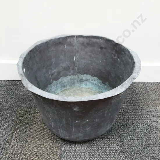 Large Copper Planter/Log Bin