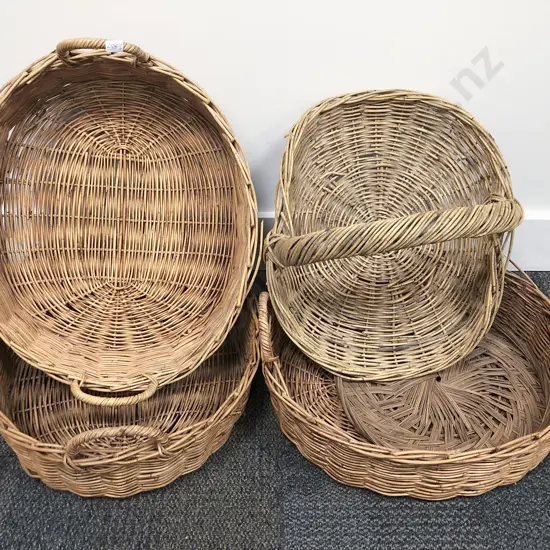 Quantity of Assorted Wicker Baskets