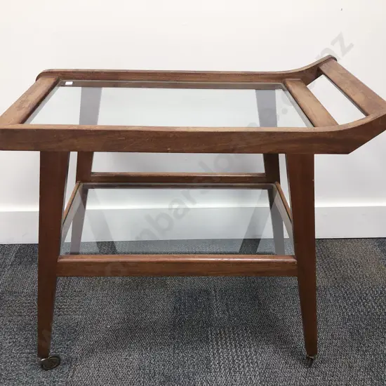 Mid Century Two Tier Tea Trolley