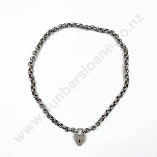 Silver Trace Link Neck Chain