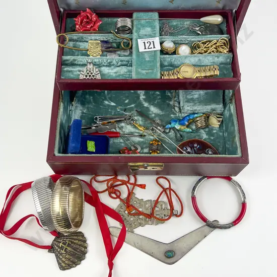 Jewellery Box and Small Qty Jewellery