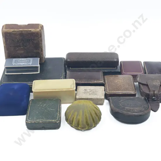 Selection Antique and Vintage Jewellery Boxes