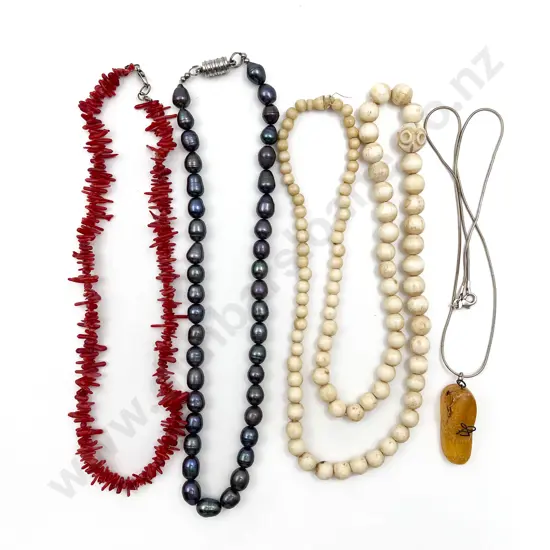 Freshwater Black Pearl Necklace