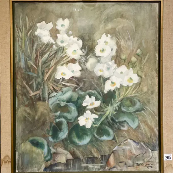 Beatrice Seddon - Flower Study - Watercolour