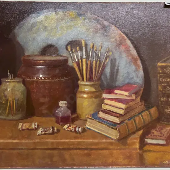 Catherine Robb - Still Life - Oil on Board (unframed)