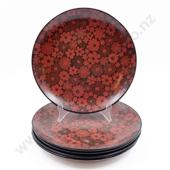 Five Crown Lynn Echo Pattern Dinner Plates