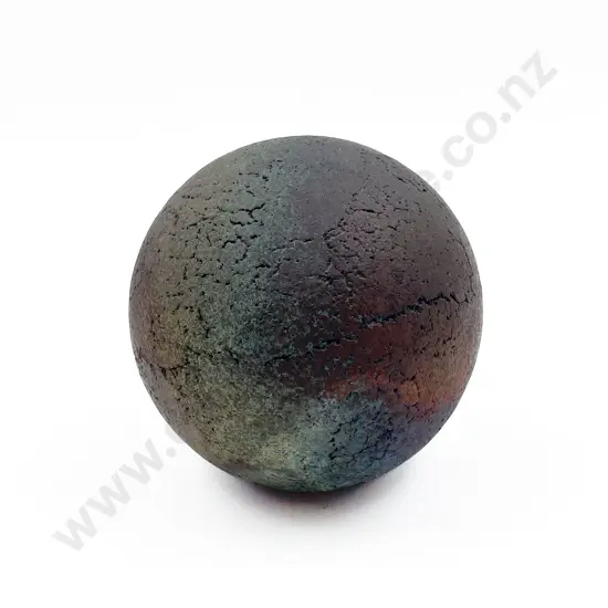 Maureen Hunter Raku Fired Orb