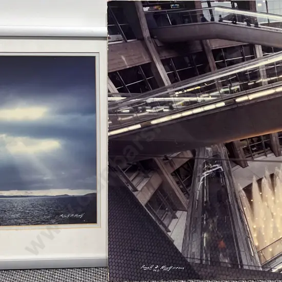 Ronald Woolf - Hauraki Blue - Framed Photograph