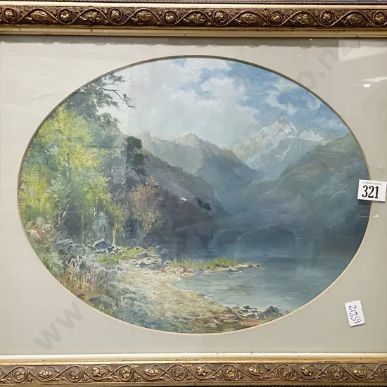 Unknown Artist - Head of Smiths Sounds West Coast - Gouache