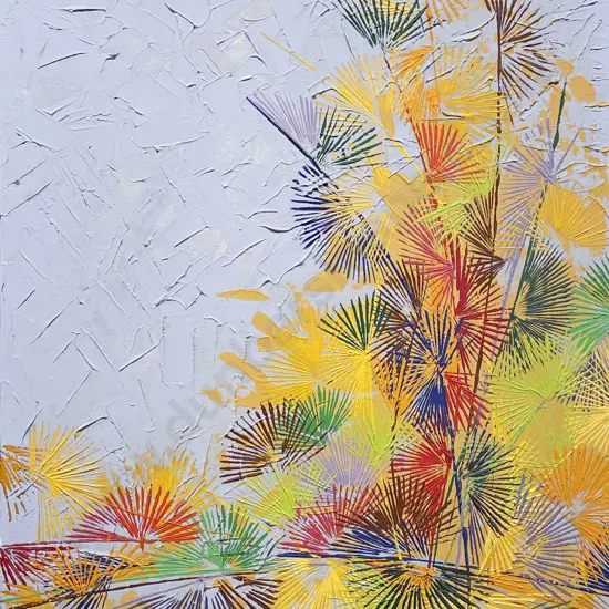 Unknown Artist - Untitled Abstract - Acrylic on Canvas