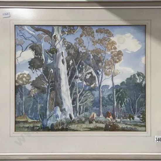 Unknown Artist - Bush Scene - Watercolour
