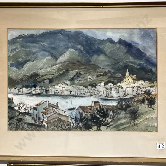 Brenda Briant - Cadaques Spain - Watercolour