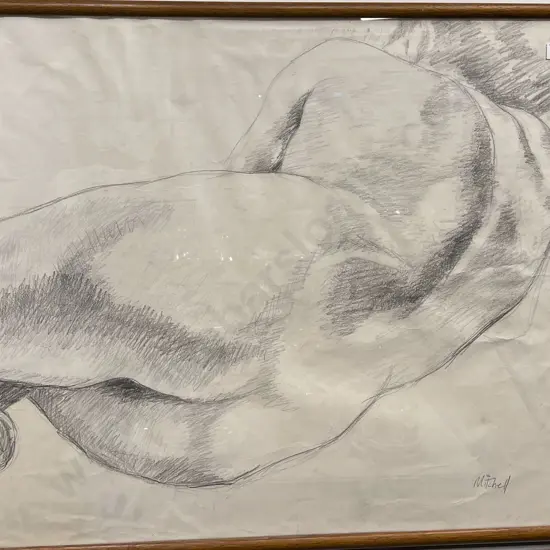 Mitchell - Nude Study - Pencil on Paper