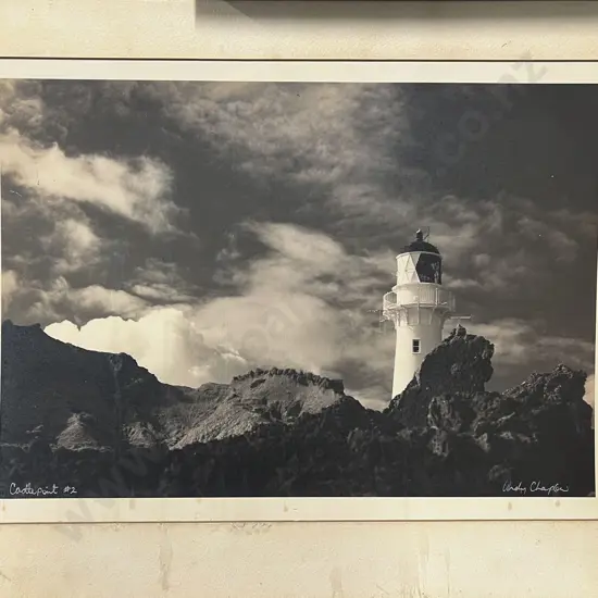 Andy Chaplow - Castlepoint #2 - Black and White Photographic Print (unframed)