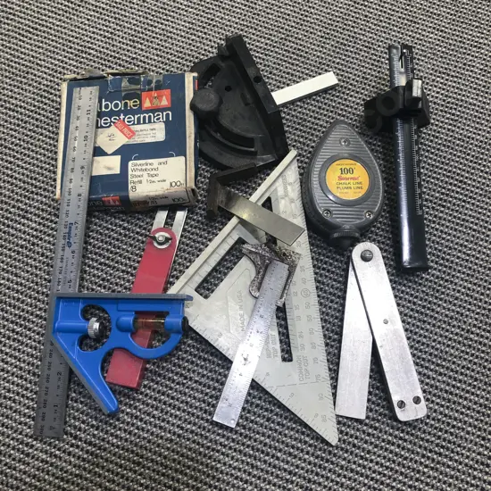 Small Qty of Assorted Measuring Tools etc
