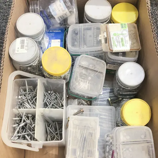 Qty of Assorted Screws etc
