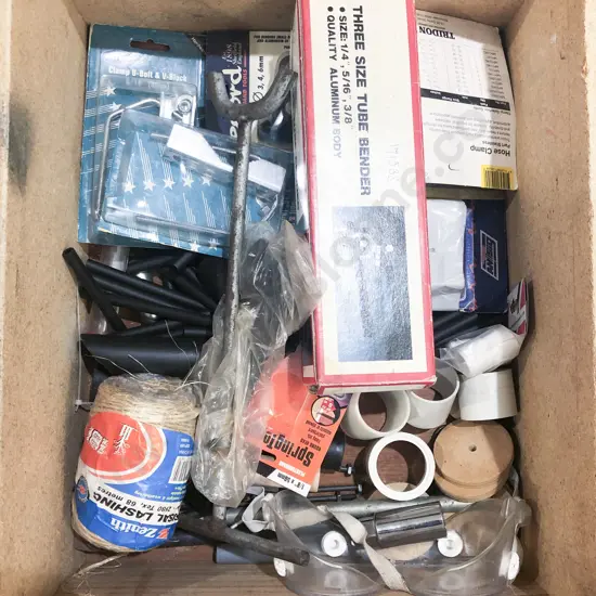 Qty of Assorted Tube Benders and Hose Claps Etc