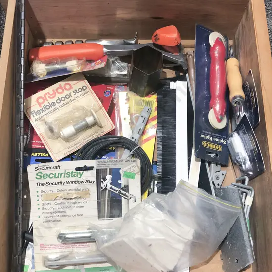 Qty of Assorted Window and Door Accessories