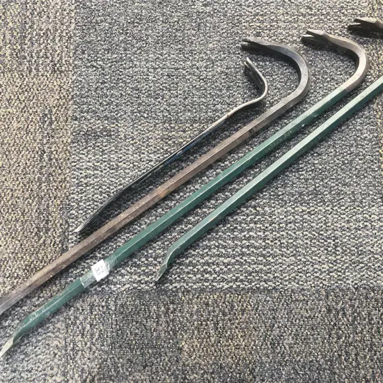 Four Assorted Crow Bars