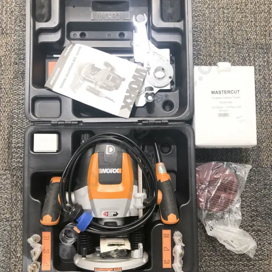 Cased "Worx" Plunge Router