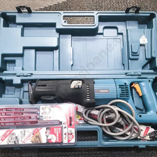 Cased Makita Reciprocating Saw