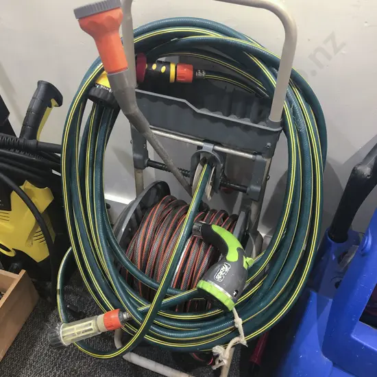 Garden Hose and Reel with Other Garden Hose and Accessories