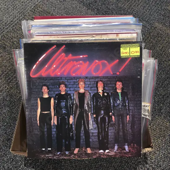 Quantity of Assorted Vinyl Records Including Ultravox and Billy Joel