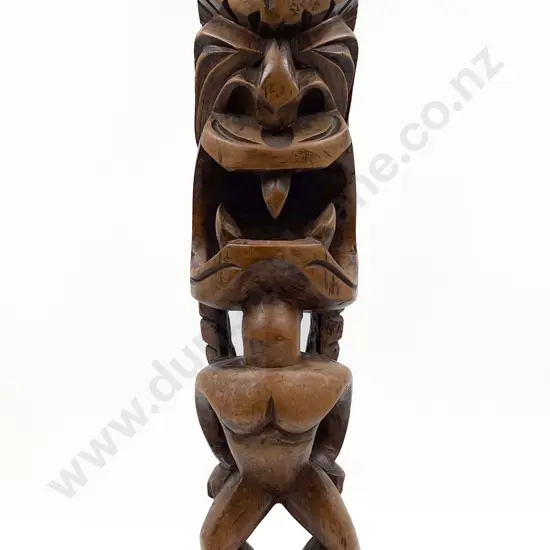 Large Hawaiian Tiki Figure