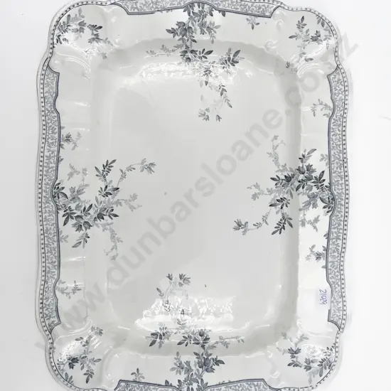 Blue and White Ashette