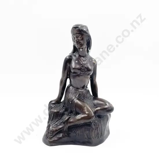 Bronze Wahine Figure