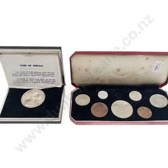 NZ Commemorative Coins Including Richard W Pearse