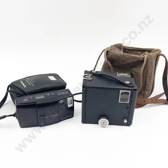 Vintage Kodak Box Brownie and other