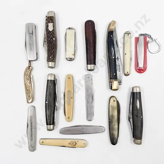 Qty of Assorted Pocket Knives etc