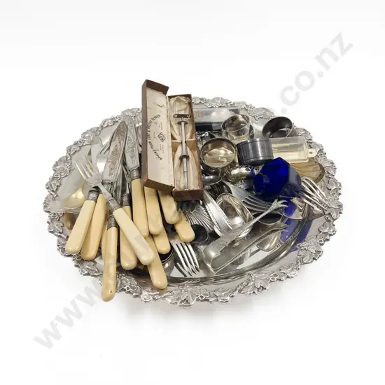 Qty of Plated Cutlery and Assorted