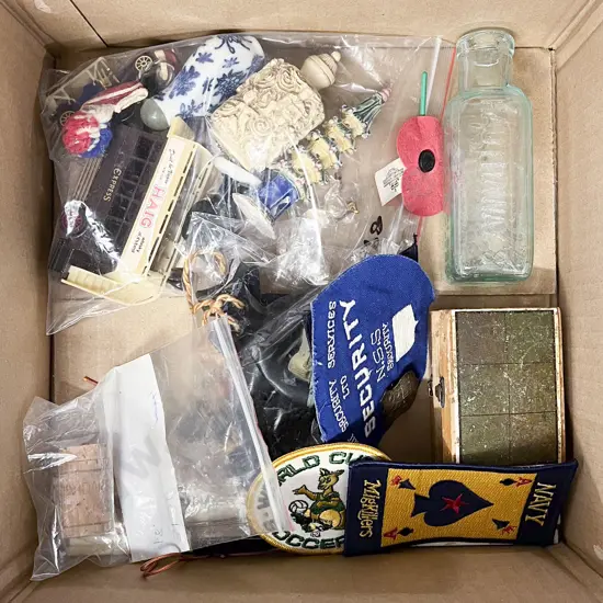 Box of Assorted Vintage
