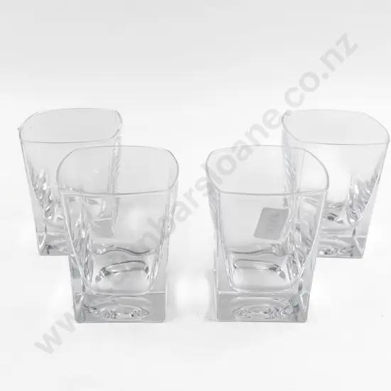 Four French Whisky Tumblers