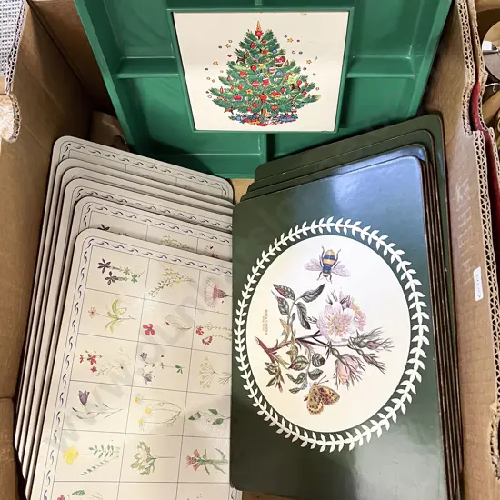 Qty of Assorted Placemats Etc Including Portmeirion